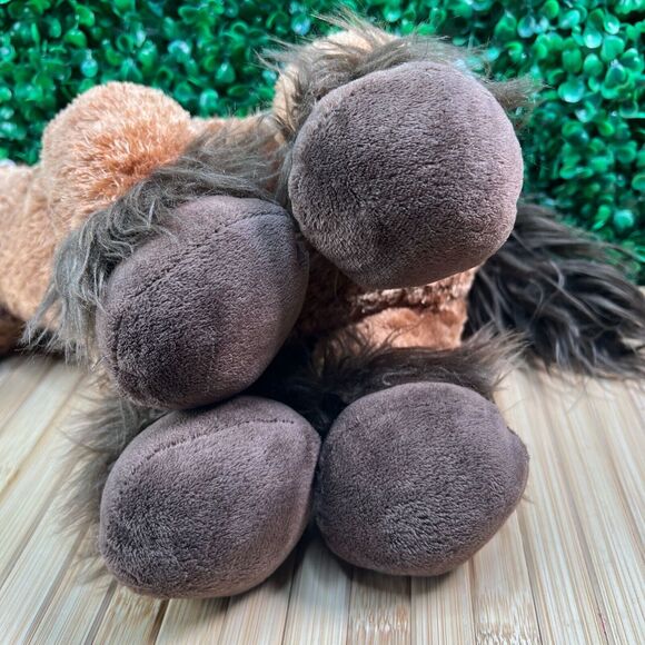 Build A Bear Workshop BABW Pawsome Clydesdale Pony Horse 15" Brown White - Picture 5 of 7